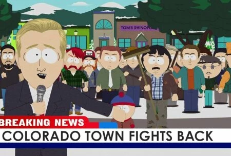 Кадры из мультсериала «Южный Парк»